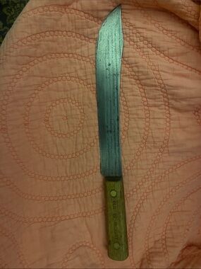 Old Hickory Butcher Knife with Wooden Handle
